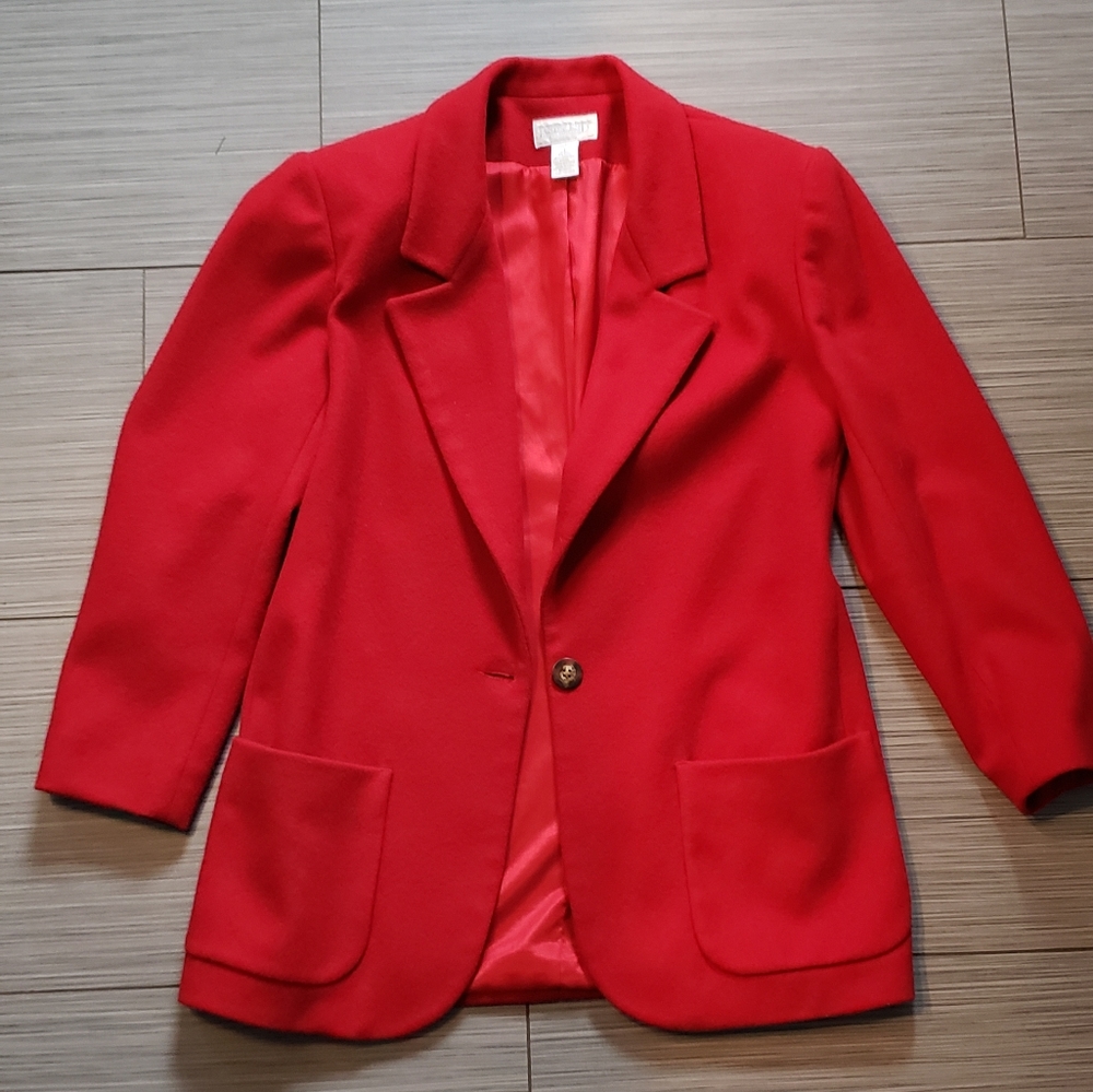 Land's End wool blazer